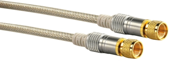 Schwaiger KVCHD50 532 Koaxialkabel 5 m F Weiß