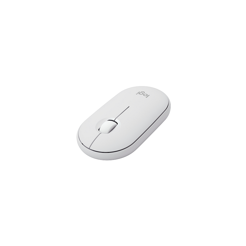 Logitech 920-012204 Tastatur Maus enthalten Universal RF Wireless + Bluetooth QWERTZ Deutsch Weiß