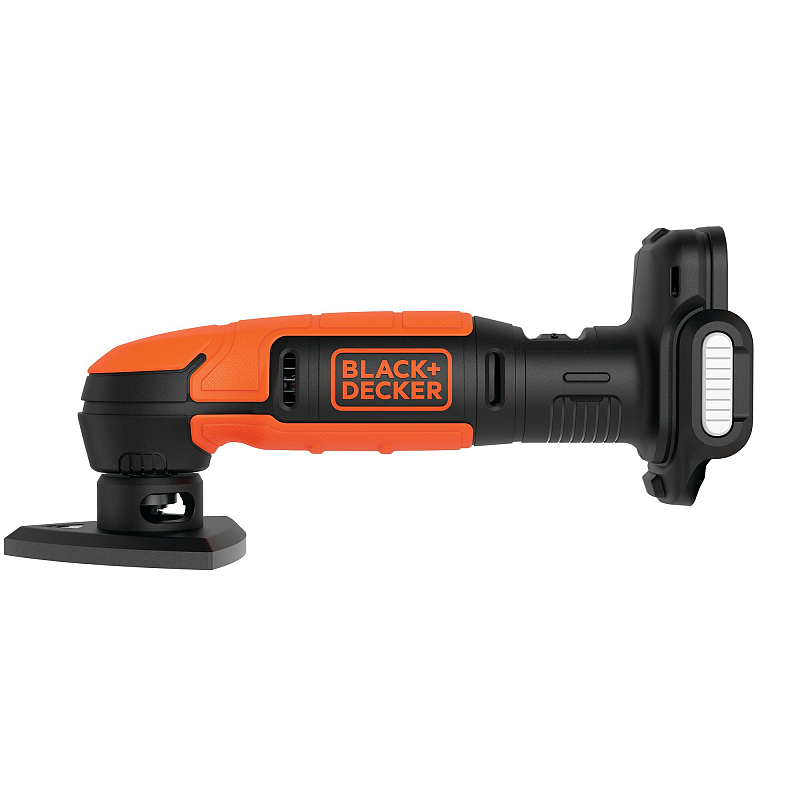 Black & Decker BDCDS12N-XJ Tragbares Schleifgerät Delta-Schleifer 11000 RPM Schwarz, Orange