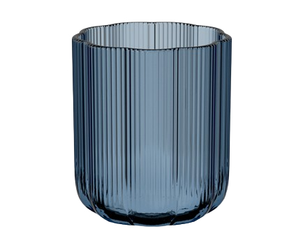 Villeroy & Boch 1173380947 Vase Becherförmige Vase Glas Blau
