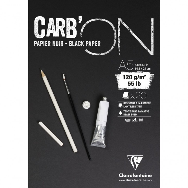 Clairefontaine 975038C Kunstdruckpapier 20 Blätter