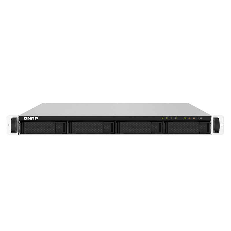 QNAP TS-432PXU-RP NAS Rack (1U) Annapurna Labs Alpine AL-324 2 GB DDR4 0 TB Schwarz