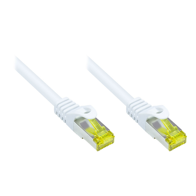 Kabelmeister SO-34592 Netzwerkkabel Weiß 2 m Cat7 S/FTP (S-STP)