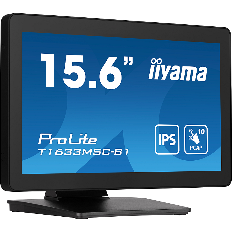 iiyama ProLite T1633MSC-B1 Computerbildschirm 39,6 cm (15.6") 1920 x 1080 Pixel Full HD LCD Touchscreen Schwarz