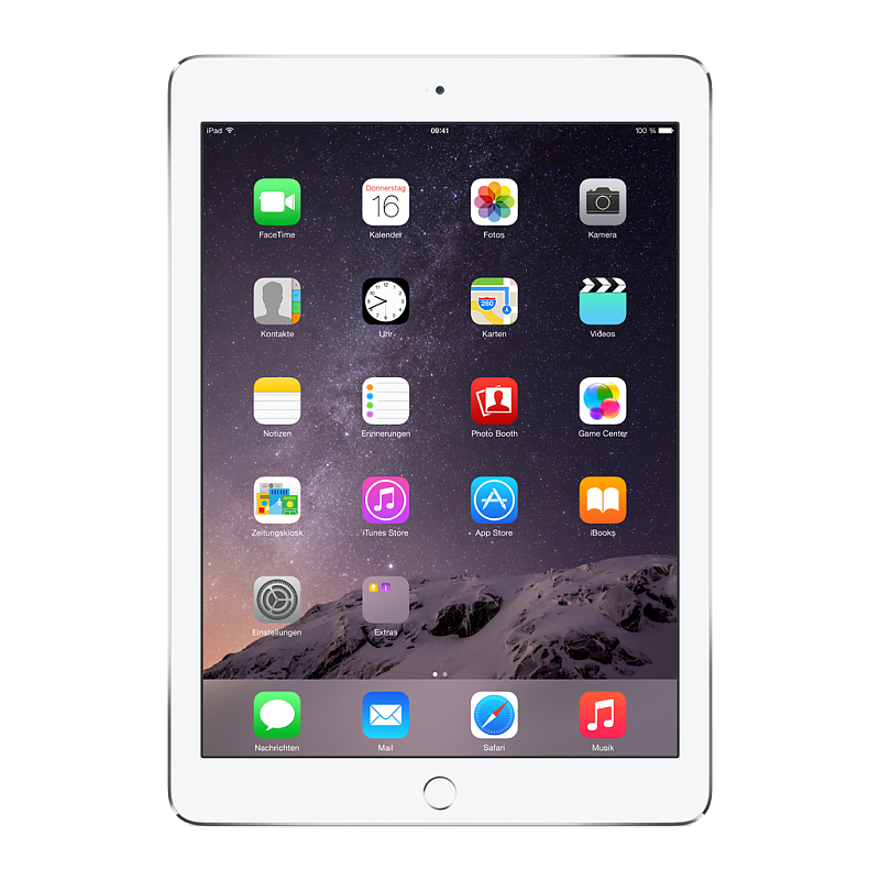 Apple iPad Air 2 16 GB 24,6 cm (9.7") 2 GB Wi-Fi 5 (802.11ac) iOS Silber