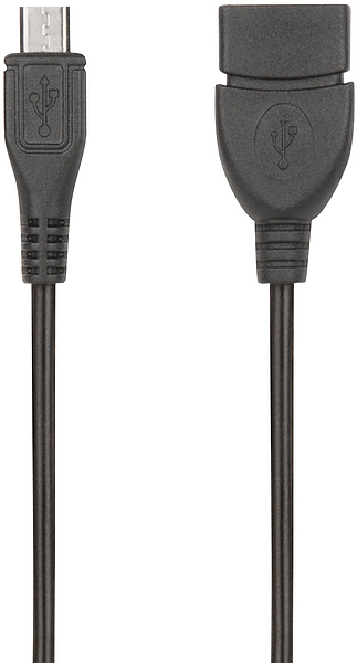 SPEEDLINK SL-1701-BK USB Kabel 0,15 m USB A Micro-USB B Schwarz