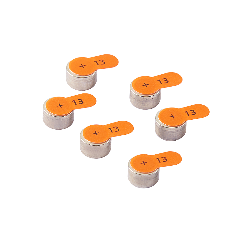 Intenso A13 Energy Hörgeraete Batterie 6er Blister - Batterie - 230 mAh Einwegbatterie 13 Zink-Luft