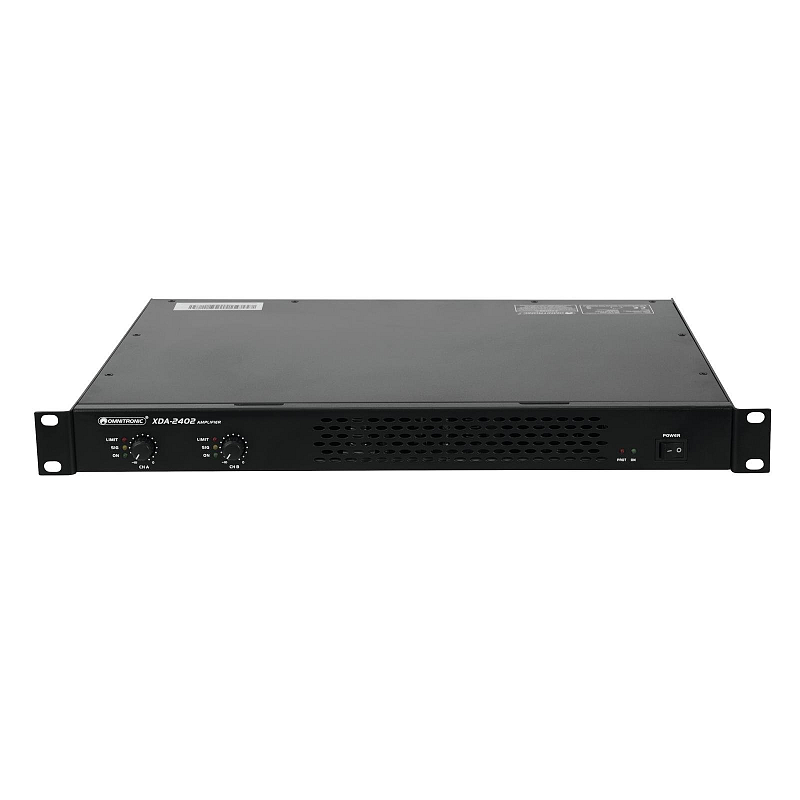 Omnitronic 10451636 Audioverstärker Leistung/Phase Schwarz