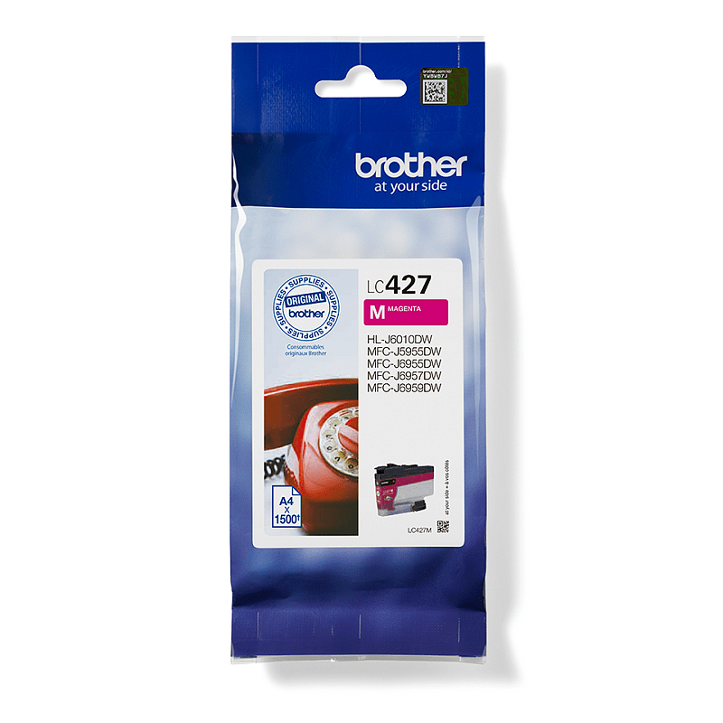Brother LC-427M Druckerpatrone 1 Stück(e) Original Standardertrag Magenta