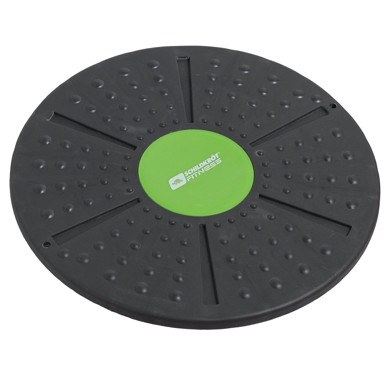 Schildkröt Fitness 960031 Gleichgewichtstrainer Balance Board Schwarz, Grün