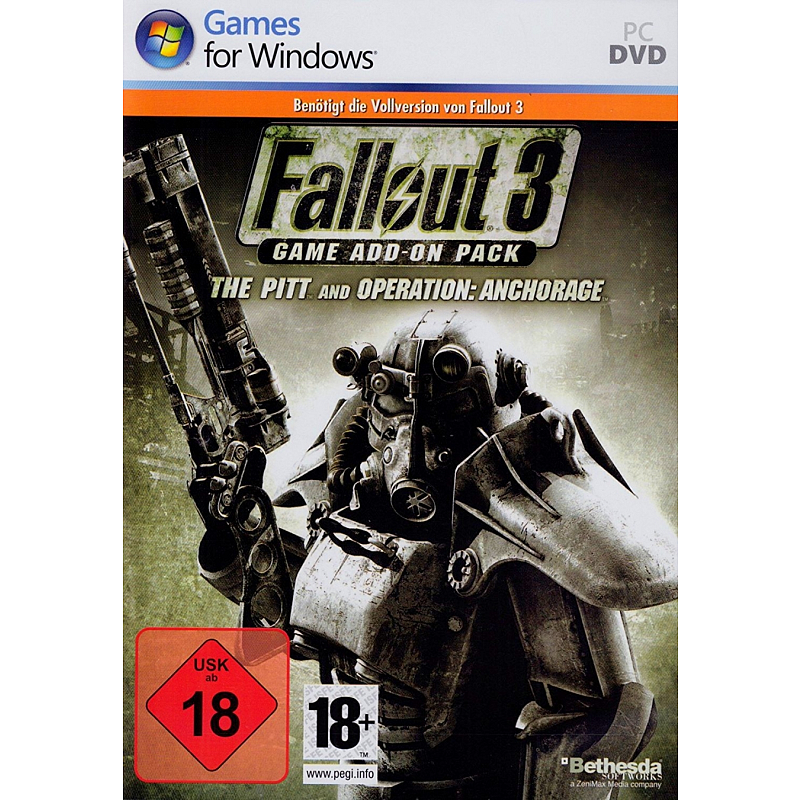 Bethesda Fallout 3 Game Add-On Pack: The Pitt and Operation: Anchorage PC Deutsch