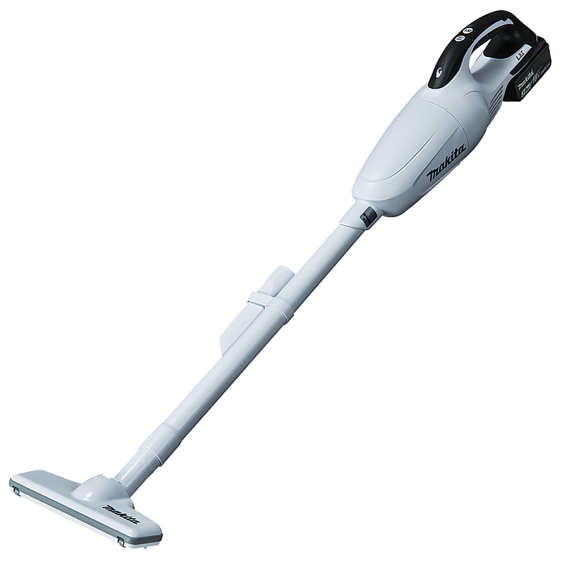 Makita DCL181FZW Stabstaubsauger/Elektrischer Besen Akku Trocken Beutellos 0,65 l Weiß