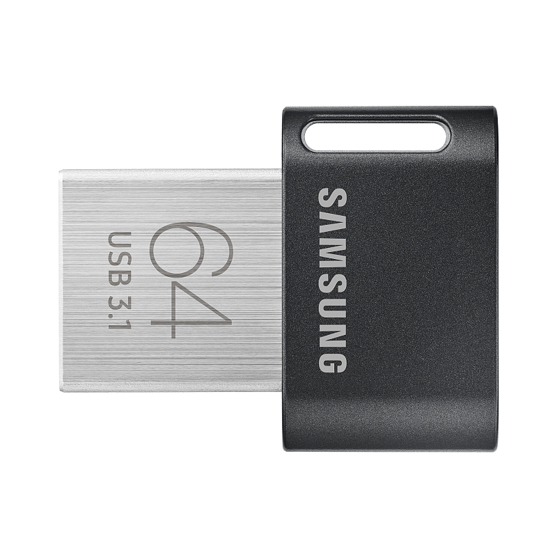 Samsung MUF-64AB USB-Stick 64 GB USB Typ-A 3.2 Gen 1 (3.1 Gen 1) Grau, Silber
