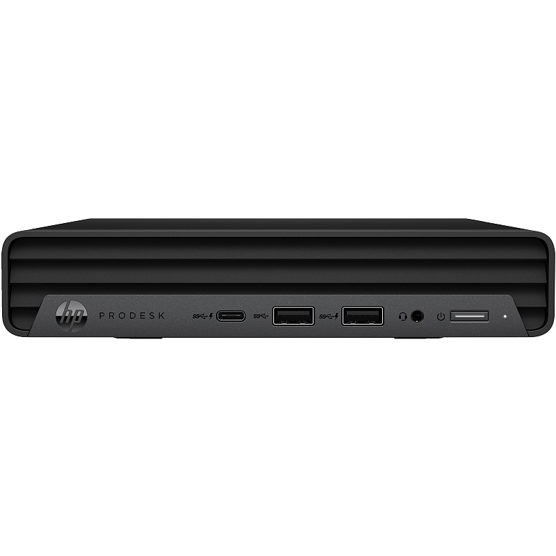 HP ProDesk 400 G6 Intel® Core™ i3 i3-10100T 8 GB DDR4-SDRAM 256 GB SSD FreeDOS Mini PC Mini-PC Schwarz