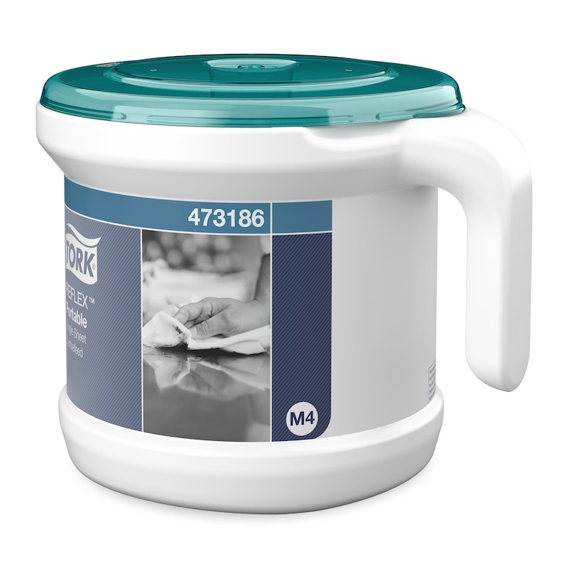 Tork 473186 Papierhandtuchspender Rollenpapier-Handtuchspender Türkis, Weiß
