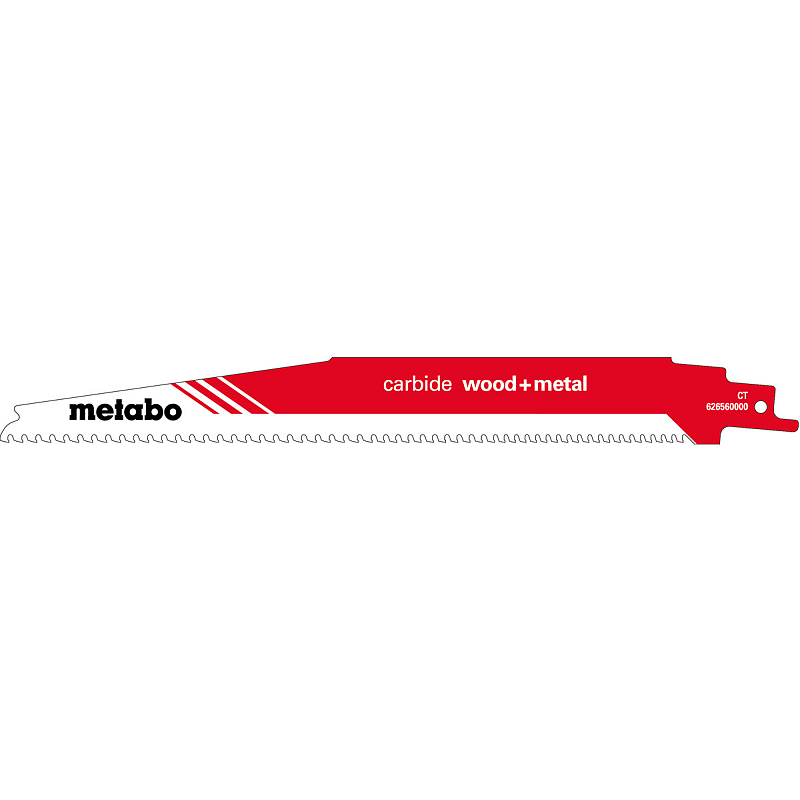 Metabo 626560000 Sägeblatt für Stichsägen, Laubsägen & elektrische Sägen Säbelsägeblatt Hartmetall 1 Stück(e)