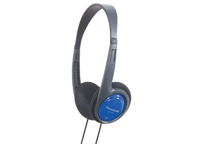 Panasonic RP-HT010E Kopfhörer Kabelgebunden Kopfband Musik Schwarz, Blau