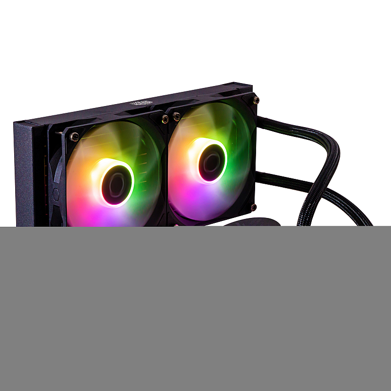 Cooler Master MasterLiquid 240L Core ARGB Prozessor Flüssigkeitskühlung 12 cm Schwarz