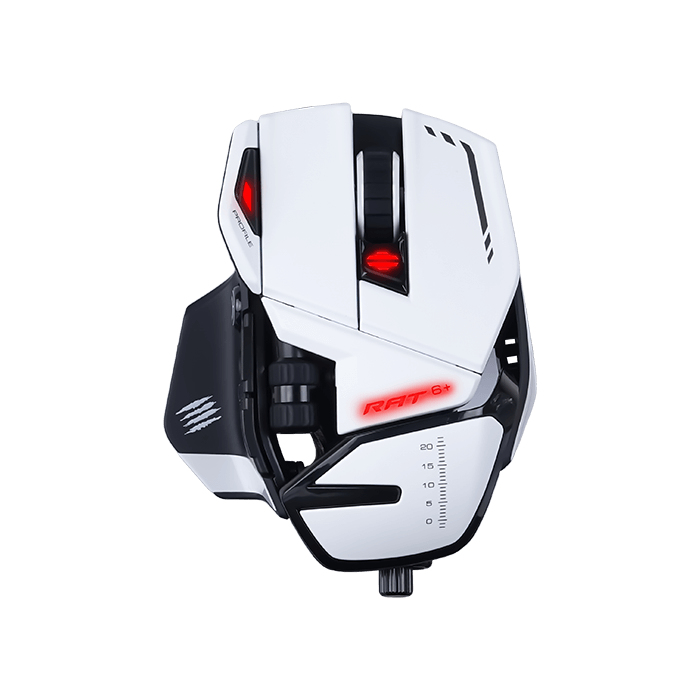 Mad Catz R.A.T. 6+ Maus Gaming rechts USB Typ-A Optisch 12000 DPI