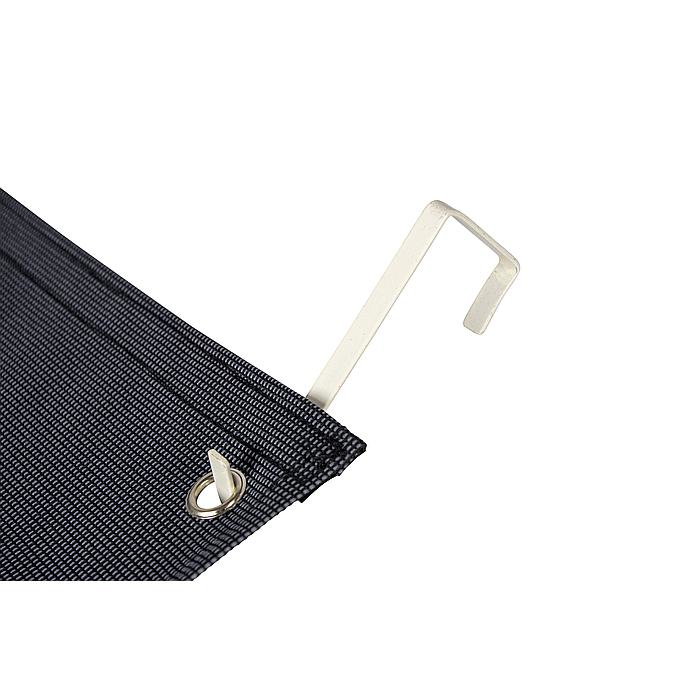 Bo-Camp 1709380 Camping-Schrank Anthrazit 4 Regale Faltbar