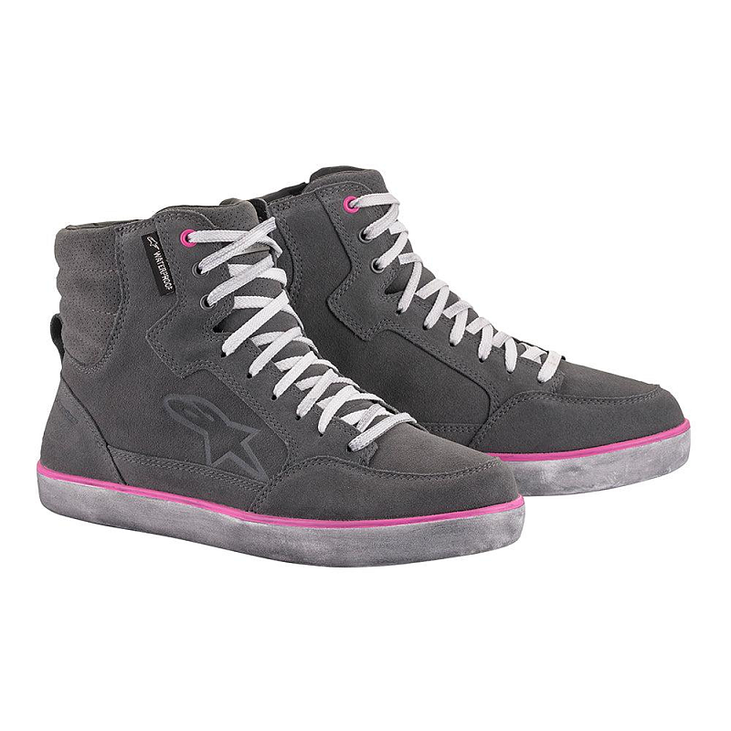 Alpinestars 2542220-9095-6 Motorrad-Schuh Weiblich Erwachsener Grau, Fuchsie
