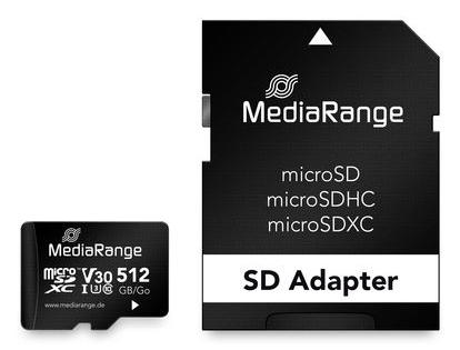 MediaRange MR947 Speicherkarte 512 GB MicroSDXC UHS-I Klasse 10