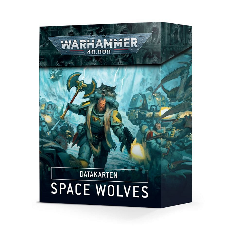 Games Workshop Datakarten: Space Wolves