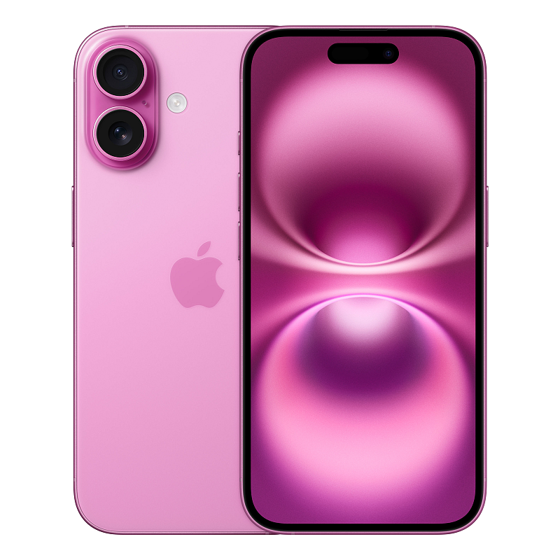 Apple iPhone 16 15,5 cm (6.1") Dual-SIM iOS 18 5G USB Typ-C 256 GB Pink