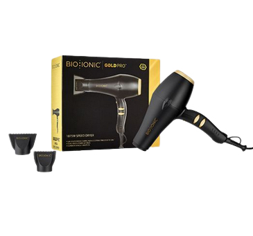 Bio Ionic GoldPro Speed Dryer Haartrockner 1875 W Schwarz, Gold