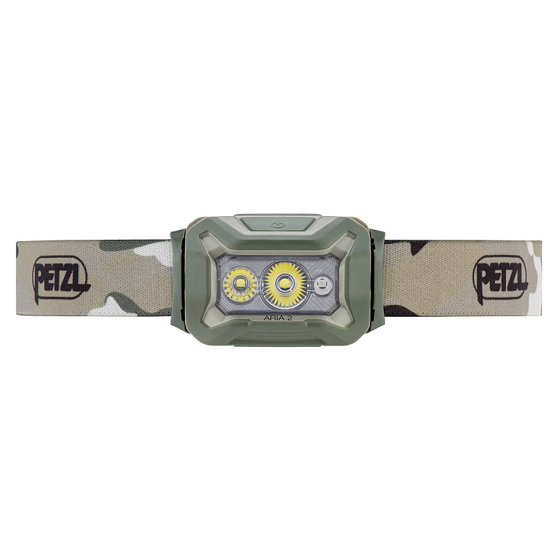 Petzl Aria 2 RGB Camouflage Stirnband-Taschenlampe LED