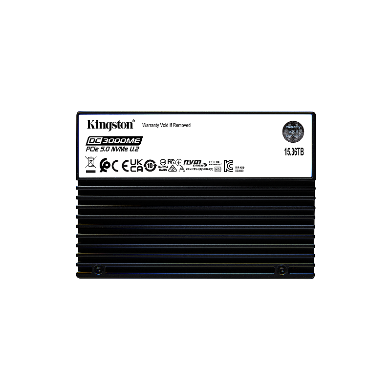 Kingston Technology 15,36TB DC3000ME U.2 PCIe 5.0 NVMe TCG Opal Enterprise SSD