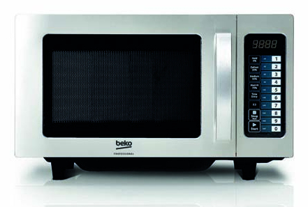 Beko PRO25IXBP Mikrowelle Silber Solo-Mikrowelle Arbeitsplatte 25 l