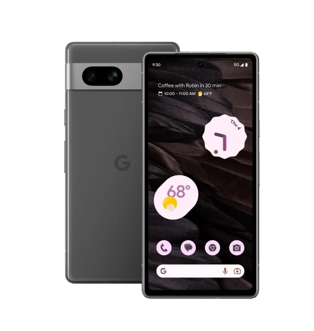 Google Pixel 7a 15,5 cm (6.1") Dual-SIM Android 13 5G USB Typ-C 8 GB 128 GB 4385 mAh Schwarz