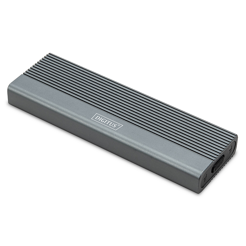 Digitus DA-71156 Speicherlaufwerksgehäuse SSD-Gehäuse Schwarz M.2