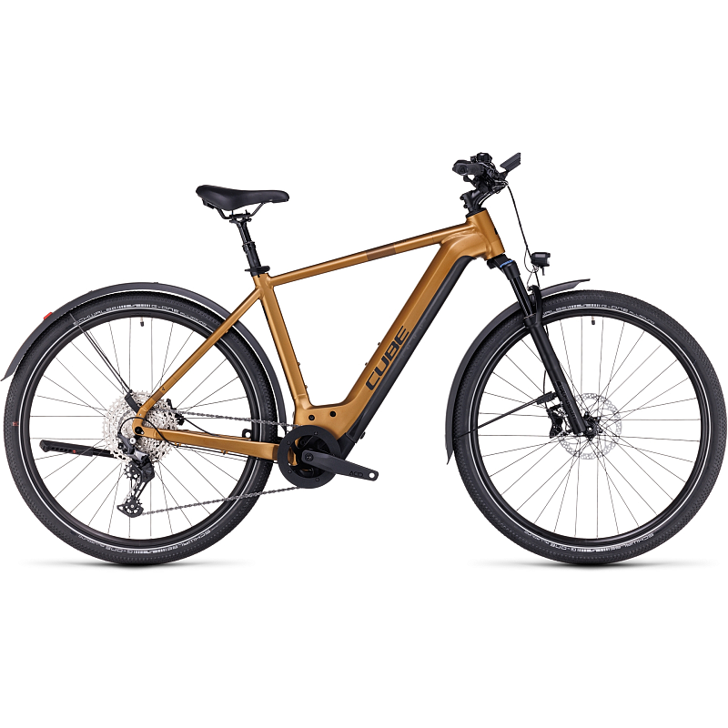 Cube Nuride Hybrid EXC 625 Allroad Schwarz, Braun Aluminium XL 24,7 kg