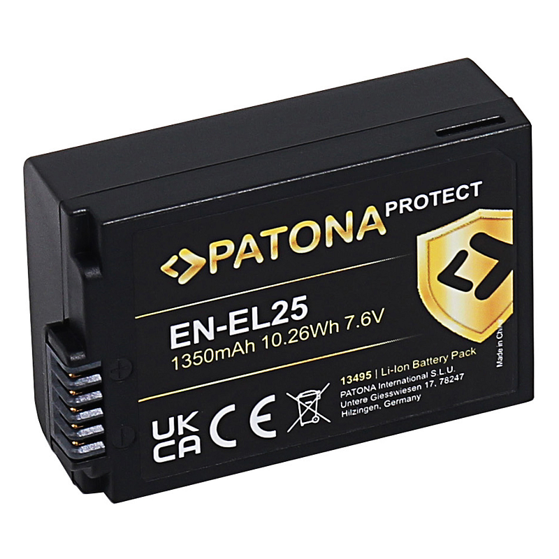 PATONA PROTECT Akku f. Nikon Z30 Z50 Z fc EN-EL25
