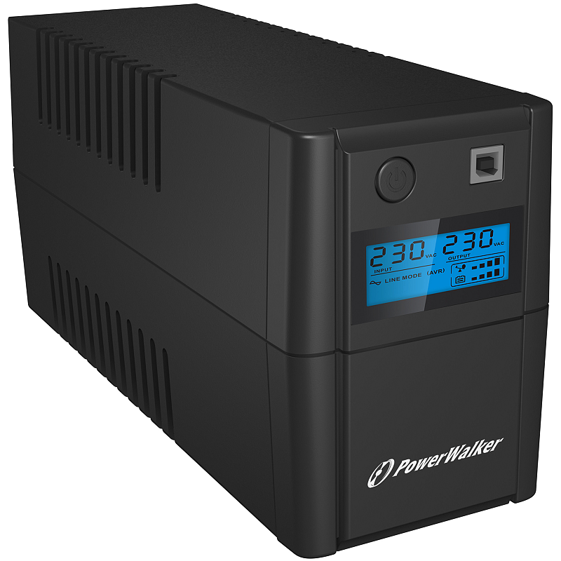 PowerWalker VI 850 SHL FR Unterbrechungsfreie Stromversorgung (USV) Line-Interaktiv 0,85 kVA 480 W 2 AC-Ausgänge