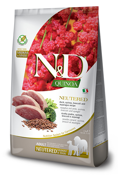 Farmina Pet Food N&D Quinoa 2,5 kg Adult Ente