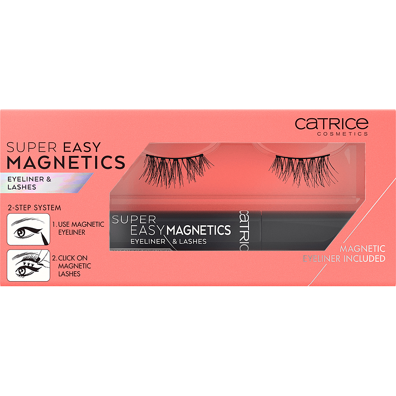 CATRICE Super Easy Magnetics Streifenwimpern Schwarz