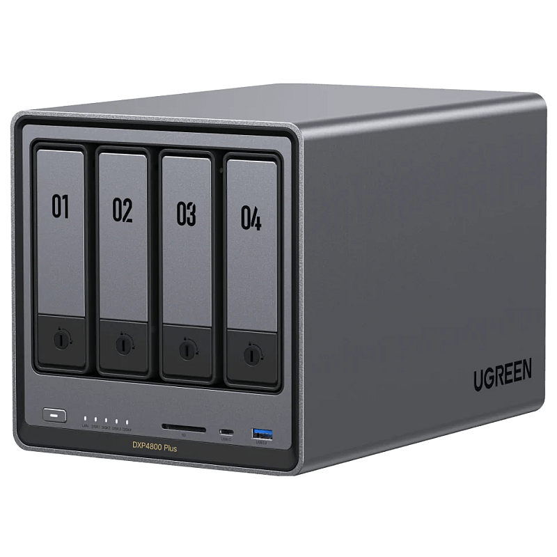 Ugreen NASync DXP4800 Plus NAS Desktop Intel® Pentium® Gold 8505 8 GB DDR5 0 TB UGOS Pro