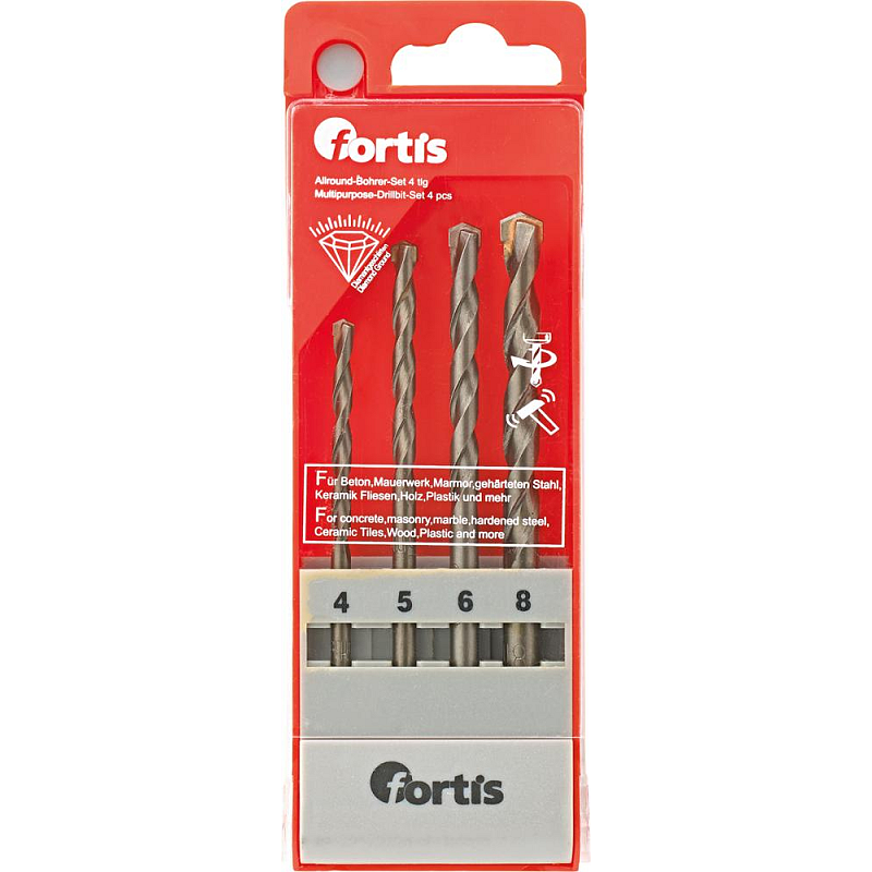 Fortis 4317784773225 Bohrer 4 Stück(e)