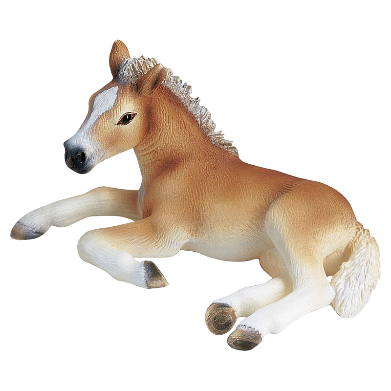 schleich Haflinger Fohlen, Liegend