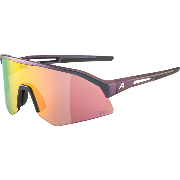 Alpina Sonic HR Q-LIte Multisportbrille Mann Halbrandlos Violett