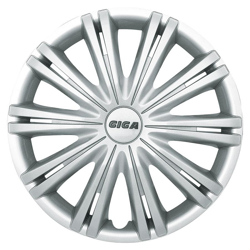 Petex RB5291 Radkappe 35,6 cm (14") ABS Synthetik Silber 4 Stück(e)