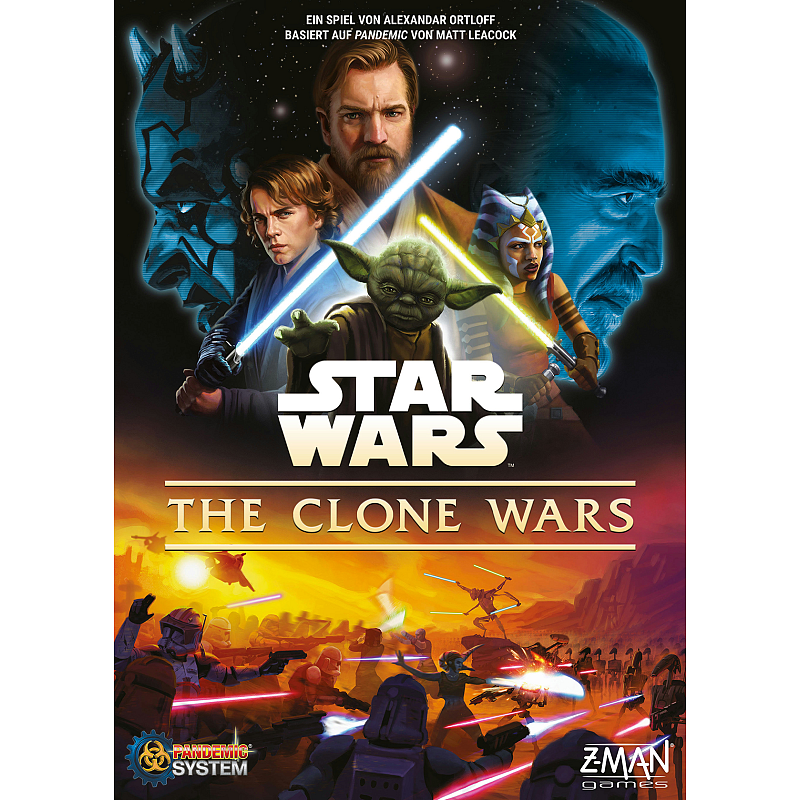 Asmodee Star Wars: The Clone Wars (Pandemic) 60 min Brettspiel Strategie