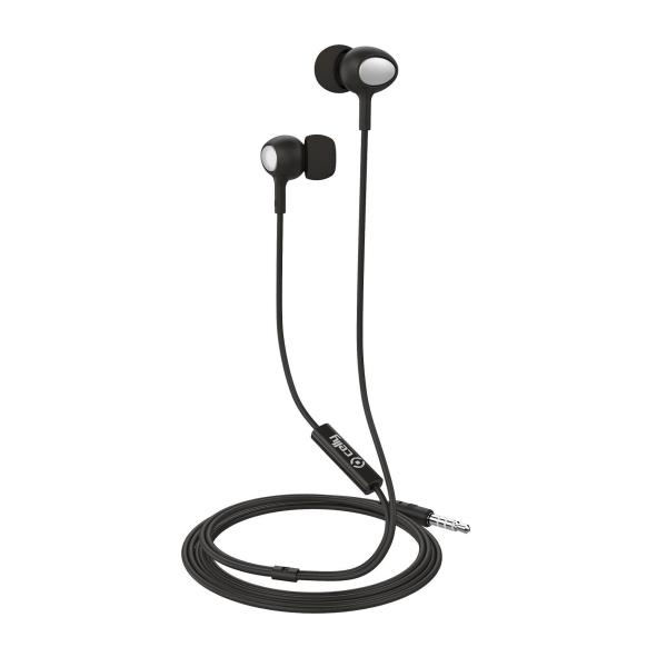 Celly UP500BK Kopfhörer & Headset Kabelgebunden im Ohr Anrufe/Musik Schwarz