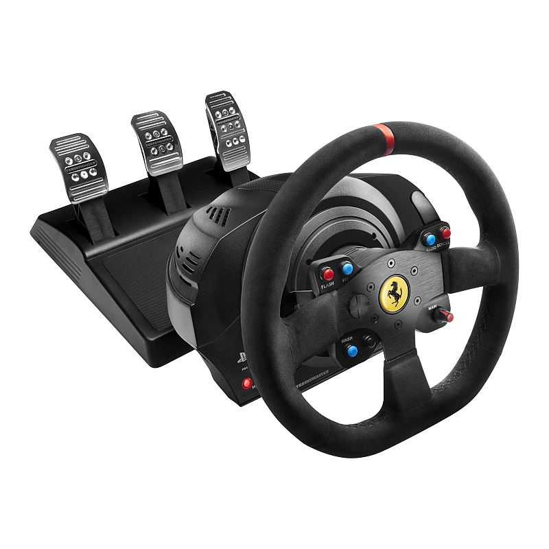Thrustmaster T300 Ferrari Integral Racing Wheel Alcantara Edition Schwarz Lenkrad + Pedale Analog / Digital PC, PlayStation 4, Playstation 3