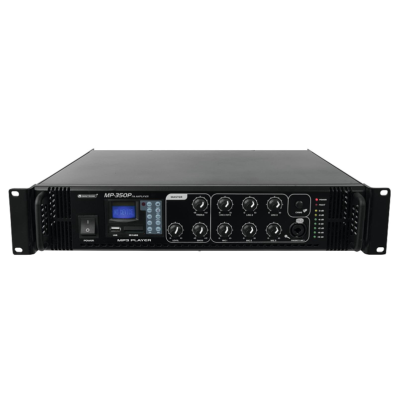 Omnitronic 80709645 Audioverstärker Leistung/Phase Schwarz