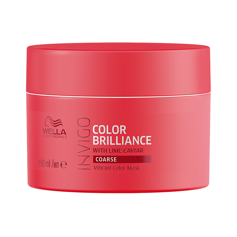 Wella Professionals INVIGO Brilliance Mask Coarse Haarmaske 150 ml Frauen