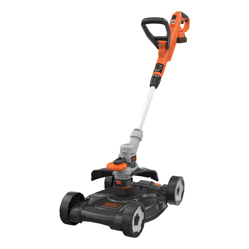 Black & Decker STC1820CM-QW Bürstenschneider/Rasentrimmer Akku Schwarz, Orange, Silber